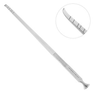 Долото хирургическое изогнутое, рабочая часть 4 мм