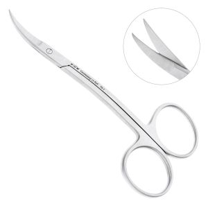 Ножницы хирургические La Grange, двойной изгиб, 11,5 см