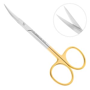 Ножницы хирургические Iris TC, изогнутые 11,5см