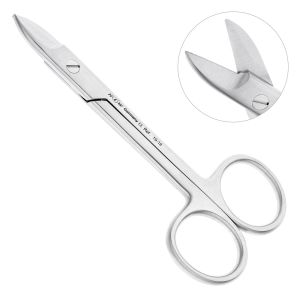 Ножницы коронковые, зубчатая поверхность, 10 см