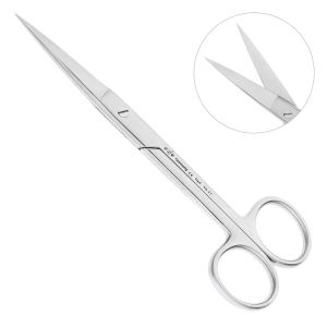 Ножницы хирургические, острый/острый, 14,5 см