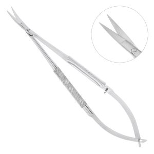 Ножницы хирургические Castroviejo-Gomel, изогнутые, 14см