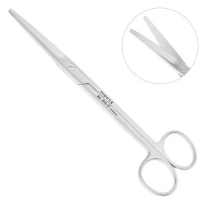 Ножницы операционные MAYO, тупоконечные, прямые, 17 см