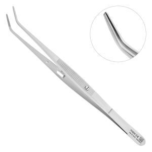 Пинцет с фиксатором LONDON COLLEGE №3, 15 см