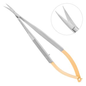 Ножницы хирургические Castroviejo TC, изогнутые , 14 см