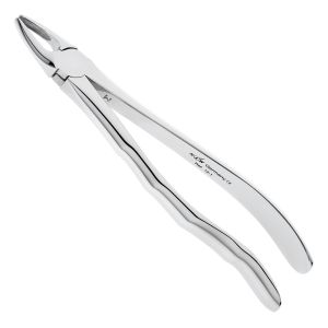 Щипцы №1 для удаления зубов верхние, резцы/клыки, анатомическая ручка