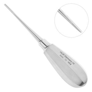 Элеватор Bein, прямой зубчатый, 2,0 мм, зубчатый