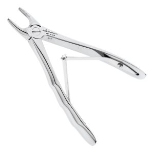 Щипцы №137B для удаления зубов детские верхние, резцы, анатомическая ручка