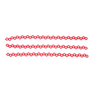 Восковые перфоретенции S-U-LOCHRETENTIONEN, 12,9 см, круглые смещ, упаковка 20 шт