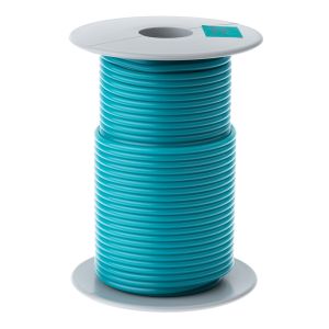 Восковая проволока S-U-WACHSDRAHT, бирюзовая, экстра твердая, 3,0 мм, катушка 250 г.