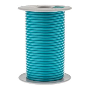 Проволока восковая S-U-WACHSDRAHT, бирюзовая, экстра твердая, 4,0 мм, катушка 250 г