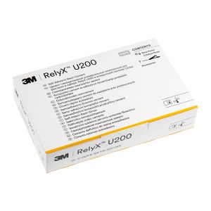 Цемент самоадгезивный универсальный композитный для фиксации RelyX U200 в дозирующей системе Clicker, оттенок универсальный (A2)