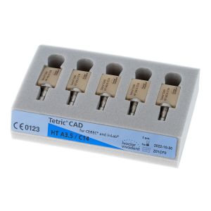 Tetric CAD CEREC/inLab HT A3.5 C14/5 Композитные блоки, 692151