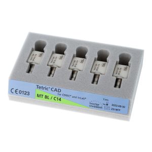 Tetric CAD CEREC/inLab MT BL C14/5 Композитные блоки, 692156
