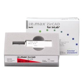 IPS e.max ZirCAD inLab MO 0 B55/1 Заготовки для зубопротезирования, 605453