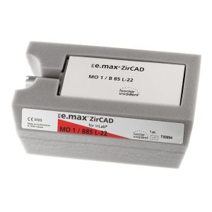 IPS e.max ZirCAD inLab MO 1 B85 L-22/1 Заготовки для зубопротезирования, 608506