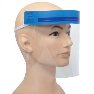 Маски-щитки защитные из пластмассы, FACE SHIELD CROSSTEX