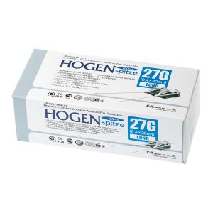 Иглы стоматологические одноразовые Hogen Spitze, типоразмер 27G, 30 мм, 100 шт