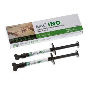 B&E INO шприц 2гр.х2шт. Материал светоотверждаемый прокладочный