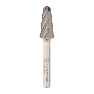 Фреза, зауженная, с 6 лезвиями, с грубой насечкой