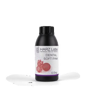 Материал для 3D печати Dental Pink Soft, 0,5 кг