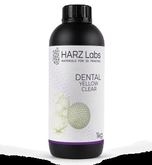 Материал для 3D печати Dental Yellow/Clear, желтый-прозрачный, 1 кг