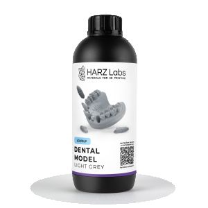 Фотополимер HARZ Labs Dental Model Light Grey (1 кг)