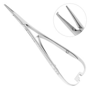 Иглодержатель Матье зубчатый, 14 см