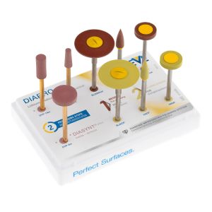 Набор полиров EVE DIASYNT PLUS / DIAPRO HP 360 обработка керамики (9 полиров)