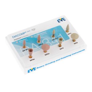 Набор DIACOMP PLUS RA 341 (8 полиров) двухшаговая полировка композитов