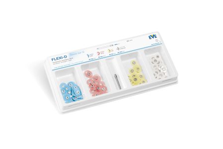 Набор FLEXI-D 10 STARTER KIT гибкие полировальные диски для обработки керамики, композитов, металлов