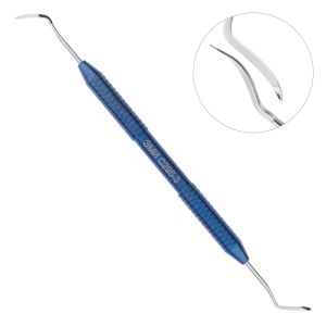 Гладилка 1,5 мм, изогнутая тонкая медиальная правая-левая