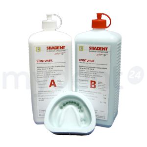 Дублирующий силикон дополнительного отверждения. кюветная техника (желтый)