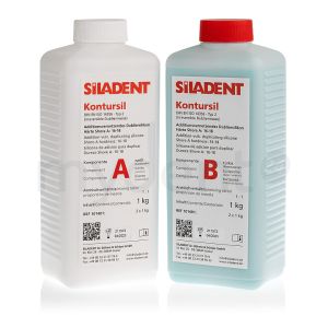 Дублирующий силикон дополнительного отверждения. кюветная техника