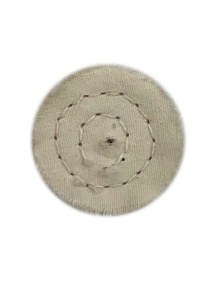 Круг для б/м, без держ., муслин белый, d=25 мм