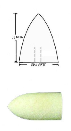 Фильц фетр д/колец 100мм х22х1б ср.жестесткий