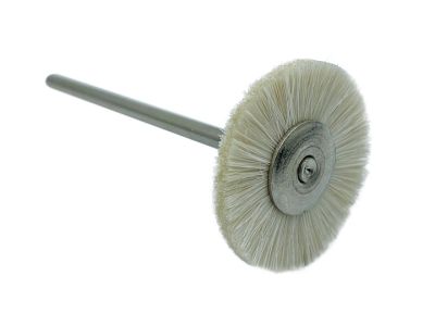 Щетка-диск для б/м, с держ. белая, д=22мм (100 22 hp)