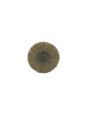 Щетка-диск для б/м, с держ., белая, д=22мм