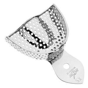 Ложка слепочная верхняя, XS, перфорированная