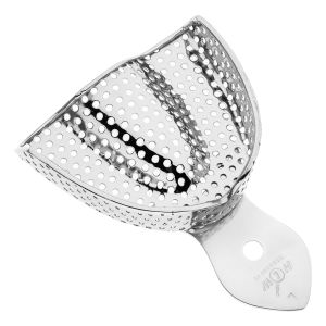 Ложка слепочная верхняя L, перфорированная