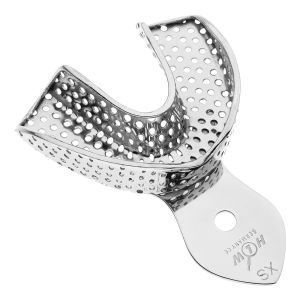 Ложка слепочная нижняя, XS, перфорированная