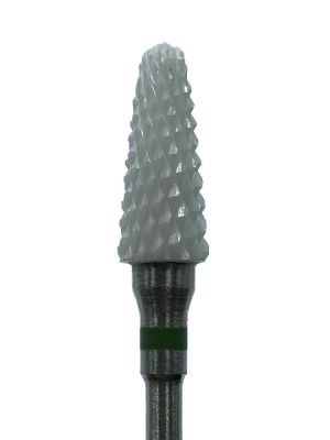 Бор керамический (конус) L=51мм, зеленый