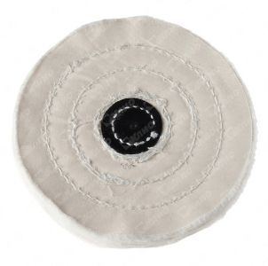 Круг для ш/с, муслин белый, d=75 мм 3х40