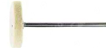 Фетр для б/м с державкой (диск) 22х5 мм