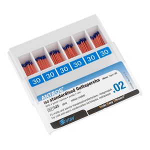 Штифты гуттаперчевые 02 №30, 120шт., VDW