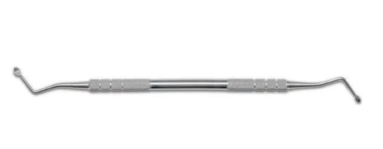 Ложка кюретажная малая изогнутая, двусторонняя Volkmann. П-932-1/Sammar.