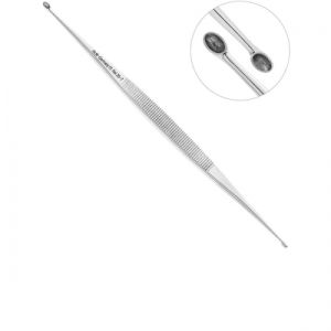 Ложка кюретажная 2,0-2,5 мм прямая овал. Williger