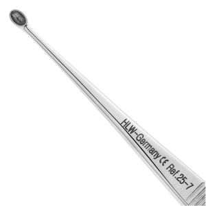 Ложка кюретажная 2,0-2,5 мм прямая овал. Williger