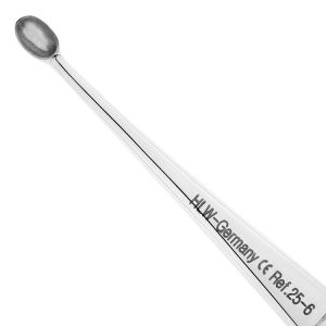 Ложка кюретажная 3,0-3,5 мм прямая овал. Williger