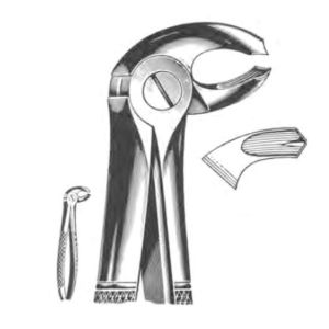 Щипцы №23 для удаления зубов (нижние правые моляры)